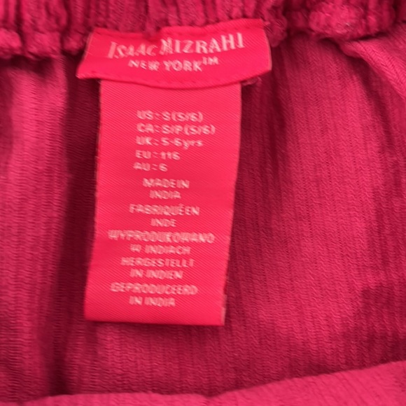 Isaac Mizrahi Girl’s pink corduroy skirt, size 5/6 US. - Picture 3 of 3